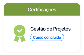 Imagem demonstrando as certificações no Gupy Educação Corporativa