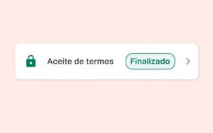 <span><strong>2</strong> <span>Coletar aceite dos termos da empresa</span></span>