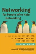Imagem de capa do livro 'networking for people who hate networking', de Devora Zack sobre networking do RH 