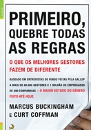 Imagem da capa do livro Primeiro Quebre todas as Regras representando livros para rh