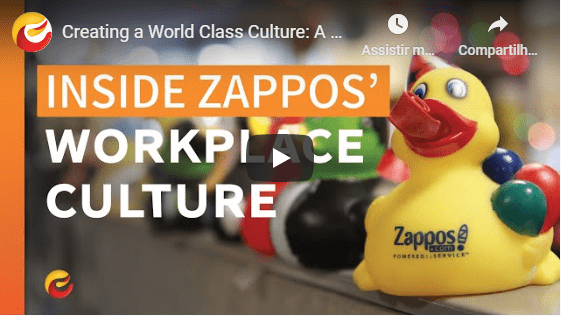 Clique para ver o vídeo da Zappos