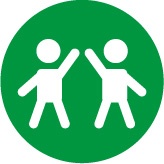 ícone de um desenho representando o big 5 e o conceito de Acomodação