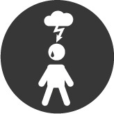 ícone de um desenho representando o big 5 e o conceito de neuroticismo