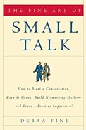 Imagem de capa do livro 'saber conversar', de Debra Fine sobre networking do RH