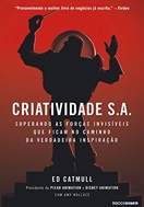 Imagem da capa do livro Criatividade S/A representando livros para rh