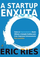 Imagem da capa do livro A Startup Enxuta representando livros para rh