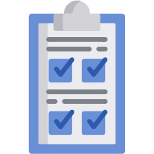 Imagem de um checklist, representando o modelo de gestão por competência
