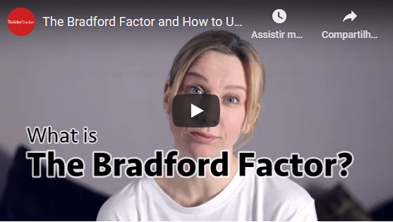 Clique para ver o vídeo sobre Bradford Factor